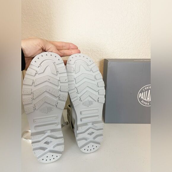 Palladium Men’s ‘Baggy’ sneaker Boots - Vapor/Metal - M8/W9.5 - Picture 10 of 16